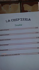 La Crep'Zeria menu