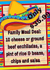 Mi Ranchito menu