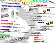 Soulful Grounds Coffee House menu