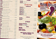 Pizzeria Big Foot menu