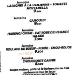 Snack Chez Béa Carta