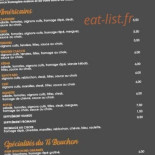 Le Ti'bouchon Carte