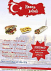Hasan Kebab menu