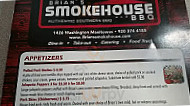 Brian's Smokehouse And Bbq menu