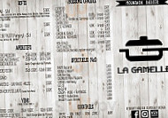 La Gamelle menu