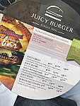 Juicy Burger menu