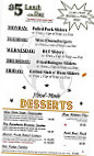 The Boondocks Bbq Grill menu