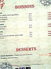 San Marin menu