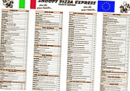 Snoopy Pizza Express inside