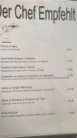 La Montanara menu