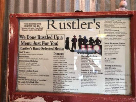 Rustlers Bbq menu