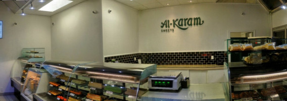 Al-Karam sweets inside