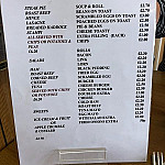 Horseshoe Cafe menu