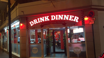 Drink Dinner inside