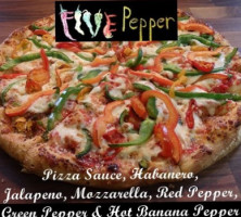 Famous Peppers Pizza food