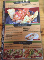San Pedro Mexican menu
