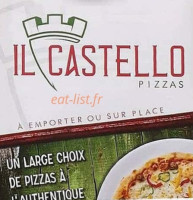 Il Castello Pizzas food