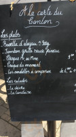 Cafe Du Canton menu