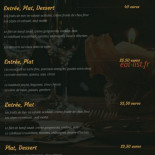 Dona menu