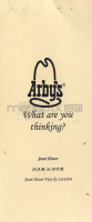 Arby's Roast Beef menu