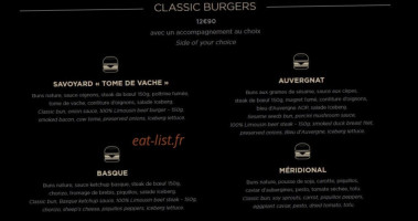 French Burgers inside