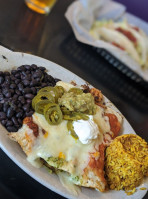 Juan's Flying Burrito food