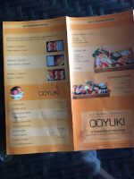 Ooyuki Japonais à Muret menu