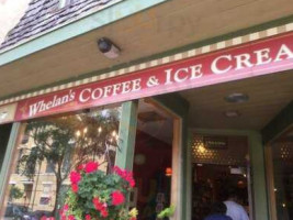 Whelan’s Coffee Ice Cream outside