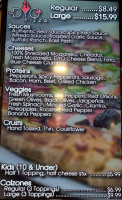 Dyo Pizza menu