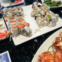 Ten Sushi Buffet food