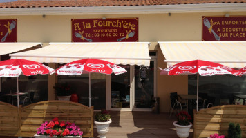 Restaurant a la Fourch'ete food