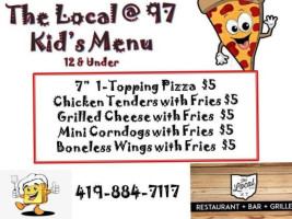 The Local @97 menu