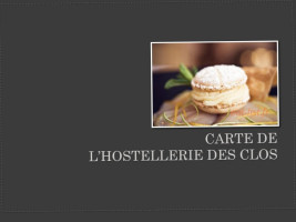 Hostellerie Des Clos menu