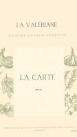 La Gazette menu