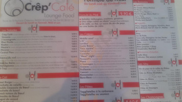 Crep'cafe menu