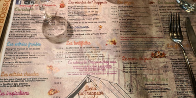 La Cabane Du Trappeur menu