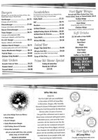 Port Light Cafe menu
