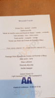Bistrot Anatole & Arthemiss menu