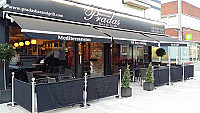 Pradas Mediterranean Bar & Grill outside