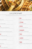 Waffle Factory Valenciennes menu