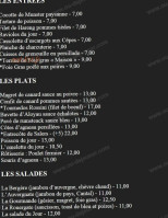 Café Léon menu