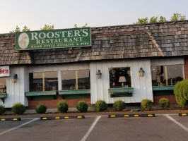 Rooster's inside