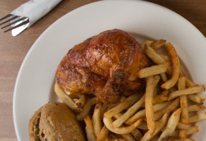 Harvey's Serving Swiss Chalet food