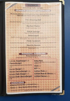 Waffle Pancake Shoppe menu