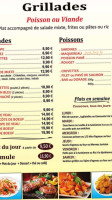 Le Grand Zampano menu