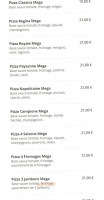 Allo Pizza Boutigny Sur Essonne menu
