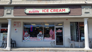 Kwality Ice Cream Shop outside