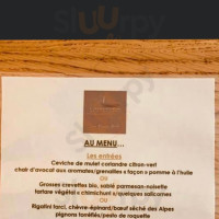 L'Aubergade menu