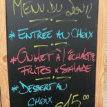 L'auberge Montagnarde Cardápio