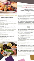 Les Mariniers menu